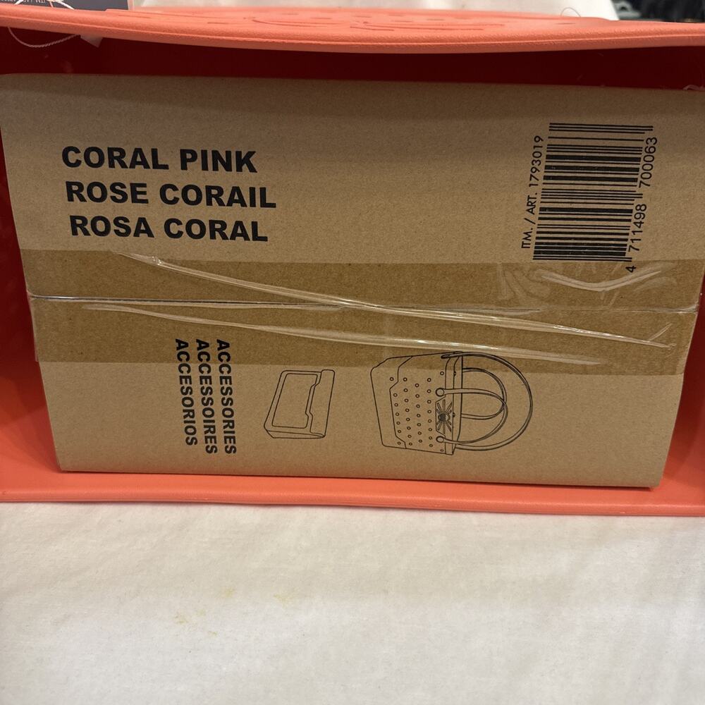 Beachcomber Bag Coral Pink NWT 13.6” X 9.6” X 19.1” - Picture 5 of 7